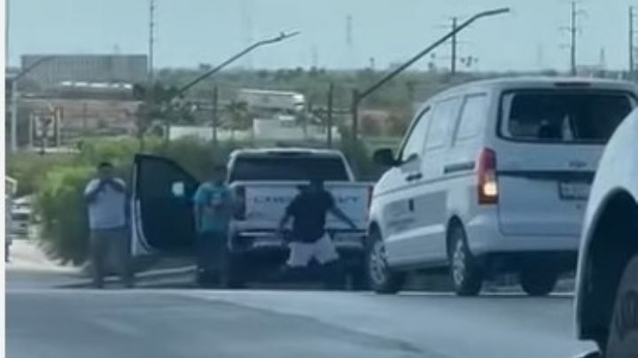 Captan robo de camioneta en Reynosa-Río Bravo en Tamaulipas (Video)