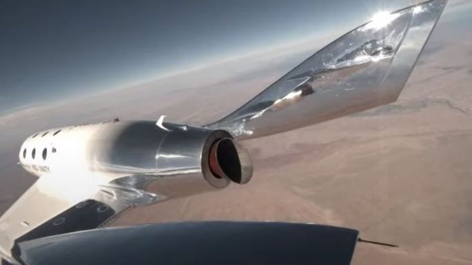 Todo listo para que salga de Nuevo México el primer viaje espacial turístico de Virgin Galactic