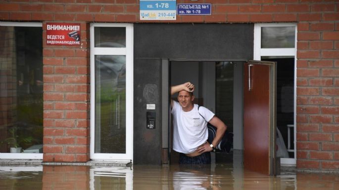 Rusia evacúa a 2 mil personas por inundaciones en zonas remotas