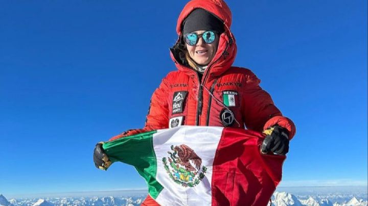 Ella es Viridiana Álvarez, la mexicana que logró escalar las 14 montañas más altas del mundo