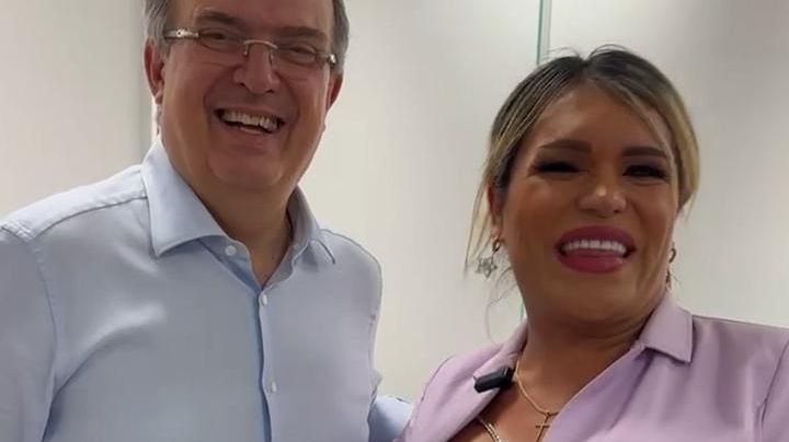 Marcelo Ebrard felicita a Wendy Guevara; así respondieron en redes al excanciller