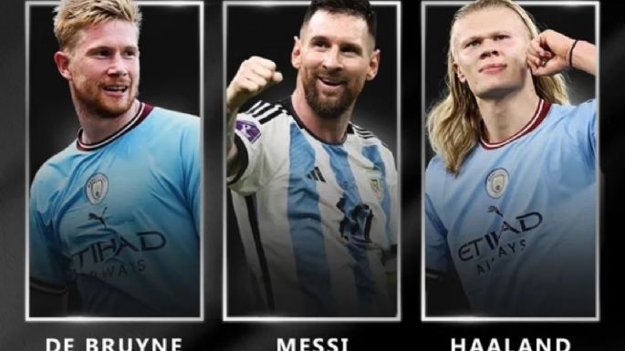 Leo Messi, Erling Haaland y Kevin de Bruyne, nominados al Jugador del Año de la UEFA 2022/23