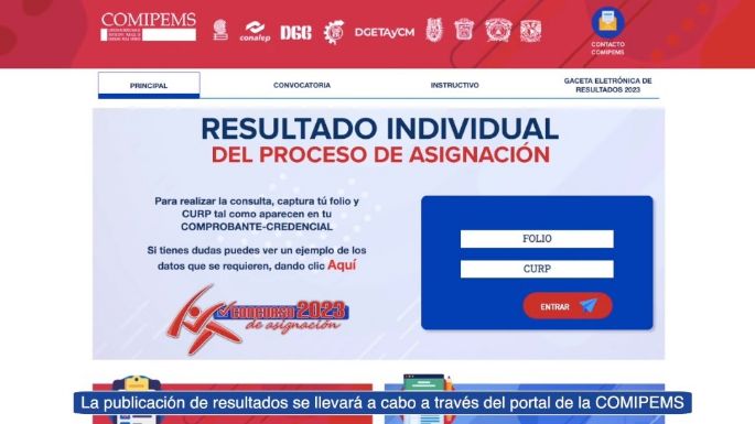 Así puedes consultar los resultados del examen Comipems 2023 (Video)