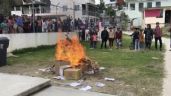 “¡Lograron su perversión!” Así reaccionó Marx Arriaga ante la quema de libros en Chiapas