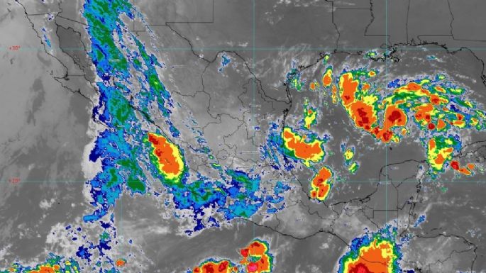 Chiapas, Tamaulipas, Tabasco y Oaxaca tendrán lluvias muy fuertes este lunes: SMN