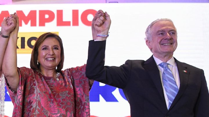 Creel se baja de la contienda interna del Frente Amplio por México y declina a favor de Xóchitl Gálvez