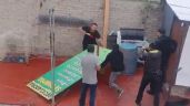 Policías y civiles acorralan en una azotea a ladrón en San Juan de Aragón (Video)