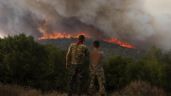 Grandes incendios forestales fuerzan evacuaciones cerca de Atenas