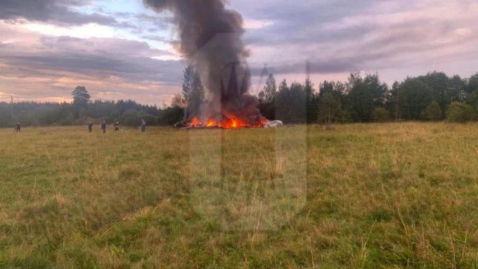 Evaluación de inteligencia confirma que caída del avión de Prigozhin fue provocada intencionalmente