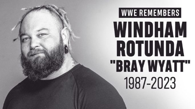 Bray Wyatt, luchador de la WWE, murió por un infarto a los 36 años