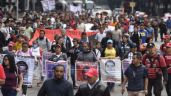 Marchan en memoria de los 43 estudiantes de Ayotzinapa (Fotogalería)