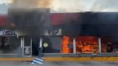 Continúa la violencia en Michoacán: bloquean carreteras y queman vehículos y tiendas (Video)