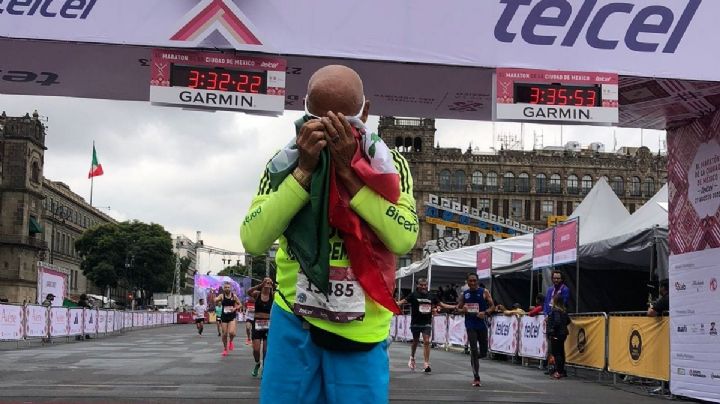 Acusan de hacer trampa al mexicano con más maratones corridos en la CDMX