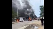 Hombres armados queman 12 vehículos en la carretera Acapulco-Zihuatanejo