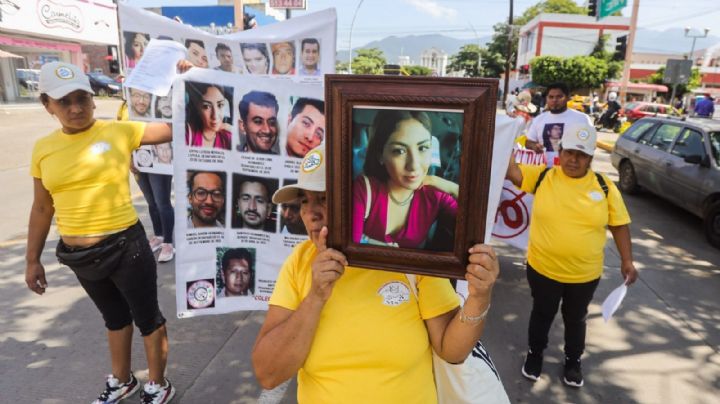 Marchan en Oaxaca por víctimas de desaparición forzada; falta localizar 536 personas