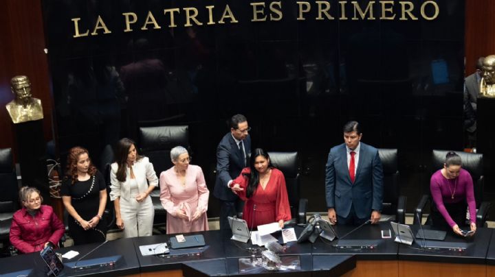 La morenista Ana Lilia Rivera, nueva presidenta del Senado