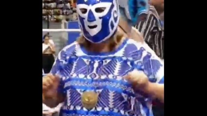 Xóchitl Gálvez, como luchadora enmascarada, se sube al ring en Twitter