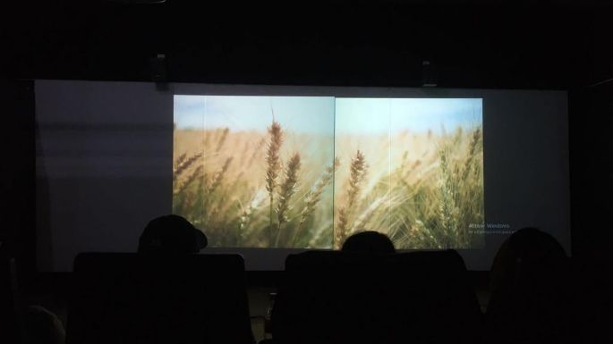 Sala de Cine Zapata, desde un encuadre público