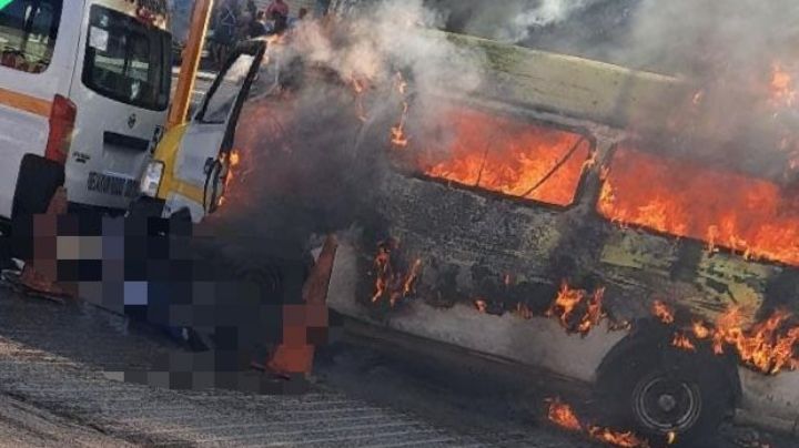 Violencia en Guerrero: asesinan a cuatro hombres y queman una unidad de transporte en Chilpancingo