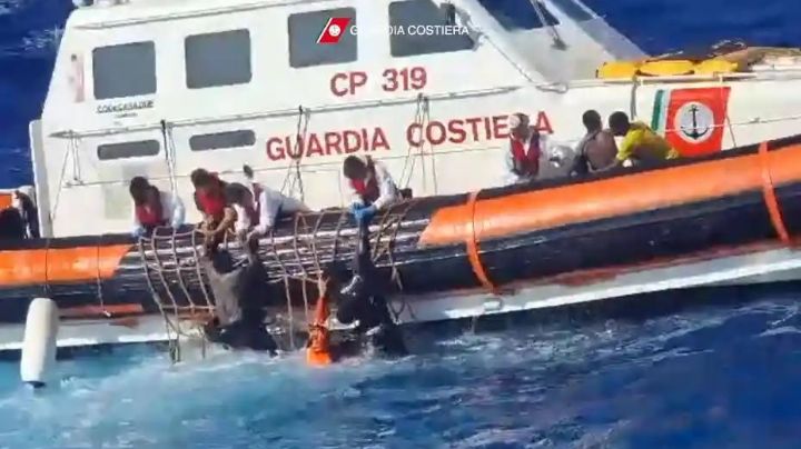 Al menos 41 migrantes murieron en un naufragio en Lampedusa