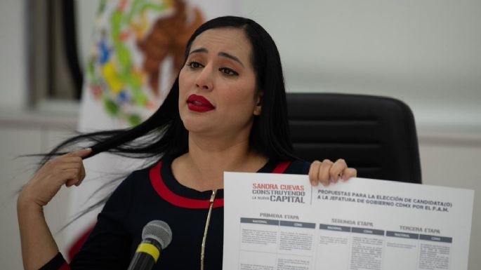 Sandra Cuevas anuncia que “en unos días” pedirá licencia para contender por la jefatura de gobierno
