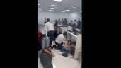Balacera afuera de la Terminal 1 del AICM; dos policías heridos y un sujeto detenido (Video)