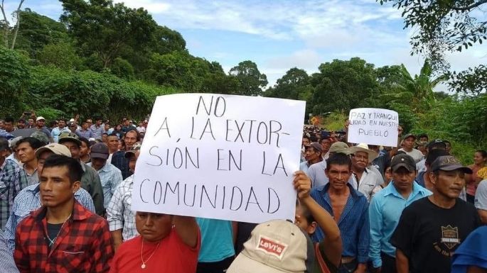 Sacan en helicóptero a líderes indígenas de Chiapas tras amenazas del Cártel de Sinaloa