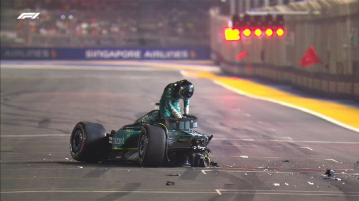 Verstappen y “Checo” Pérez, eliminados en la Q2 del Gran Premio de Singapur