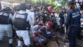 Miles de migrantes irrumpen en oficinas de la Comar en Tapachula