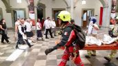 “Un lesionado y un muerto”, supuestamente, en simulación de sismo en Palacio Nacional