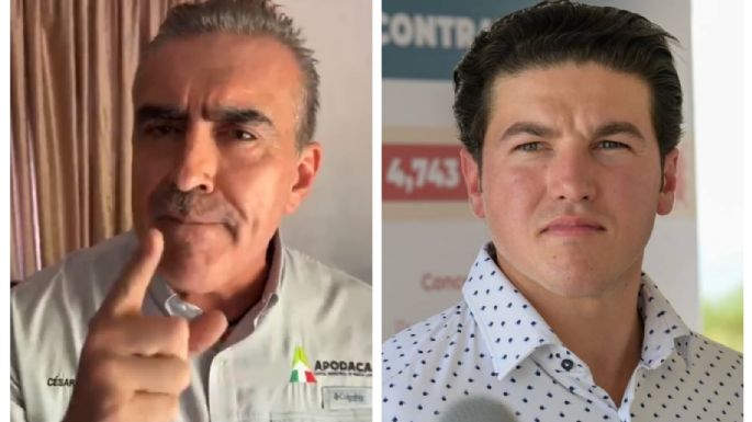 “Cabrón, eres un cobarde”, dice el alcalde de Apodaca a Samuel García (Video)