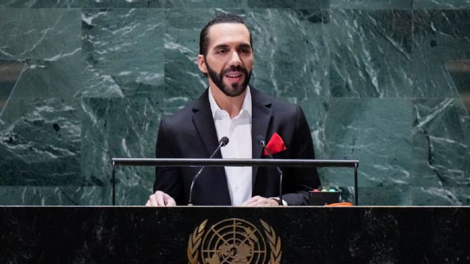 Nayib Bukele presume en la ONU su "éxito" en el combate a las pandillas en El Salvador