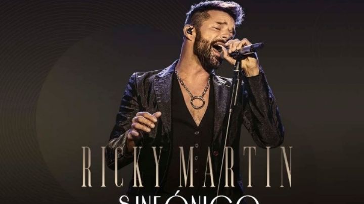 “Ricky Martin Sinfónico” de gira en México; este miércoles toca en la Arena CDMX