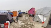 Asistentes al festival Burning Man quedan aislados por una tormenta en el desierto de Nevada