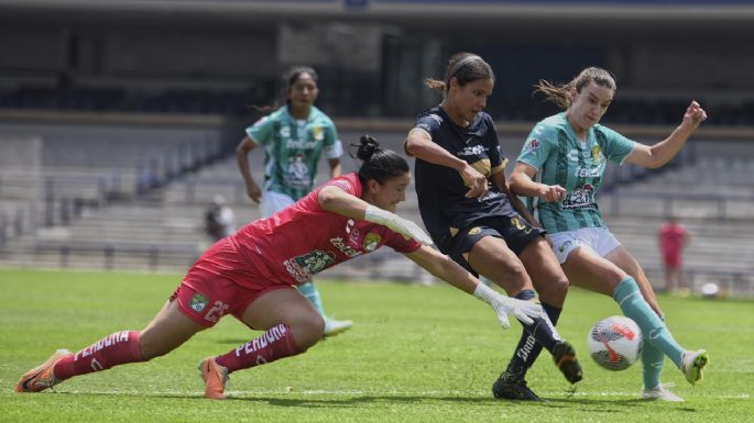 Pumas vence 2-1 a León en la jornada 9 de la Liga MX Femenil (Fotogalería)