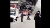 Explota una camioneta cargada de pirotecnia en Tultepec (Video)