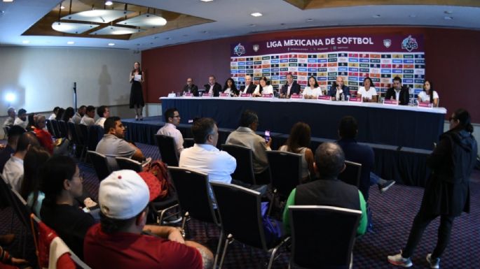 Presentan la Liga Mexicana de Softbol; habrá campeonato femenil en 2024