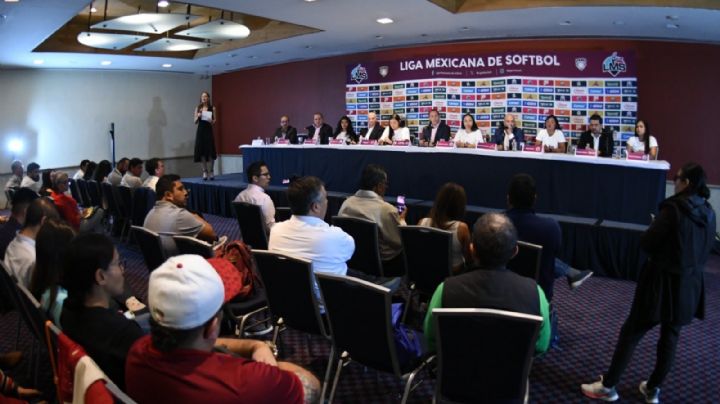 Presentan la Liga Mexicana de Softbol; habrá campeonato femenil en 2024