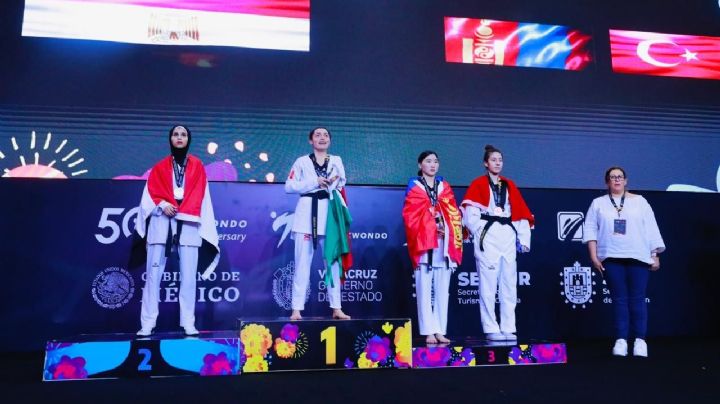 Jessica García se convierte en la primera mexicana en ganar el Campeonato Mundial de ParaTaekwondo