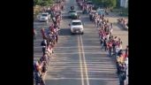 Cártel de Sinaloa desfila entre aplausos de pobladores en Chiapas (Video)