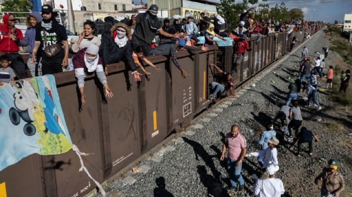 Histórica, la cifra de migrantes a bordo de La Bestia rumbo a EU