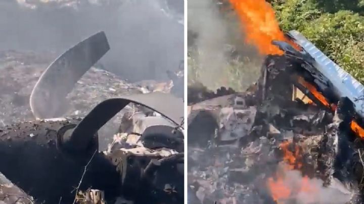 Chocan dos avionetas en Durango; hay cinco muertos (Video)