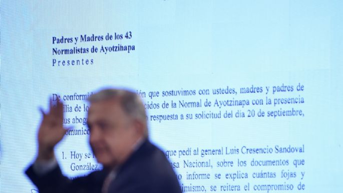 AMLO: si nosotros hubiésemos estado desde 2006 el caso Ayotzinapa no habría sucedido