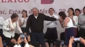 Alcaldesa de Tecámac besa la mano de AMLO en acto público (Video)