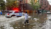 Impresionante inundación en la ciudad de Nueva York
