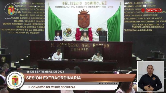 Aprueba Congreso de Chiapas reforma constitucional que castiga violencia contra las mujeres