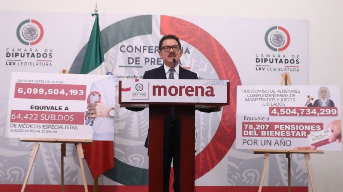 Morena propone eliminar fideicomisos del Poder Judicial y ahorrar más de 20 mil millones