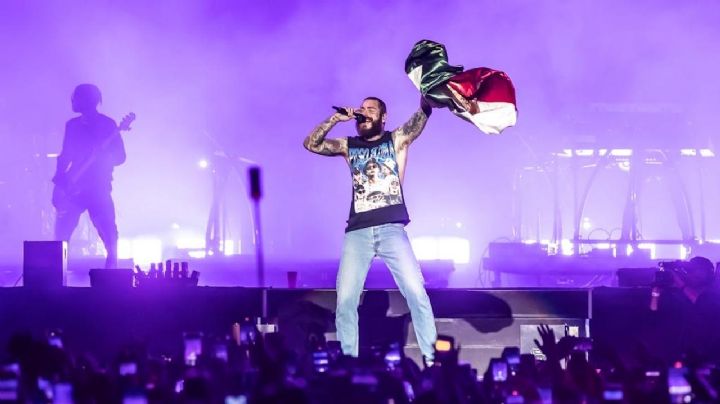 Post Malone en el Foro Sol: rap, hip hop, Sunflower... y Peso Pluma (Videos)