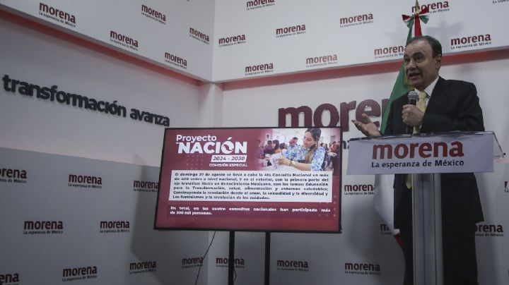 Tras la denuncia de Ebrard, gobernadores de la 4T respaldan la encuesta de Morena