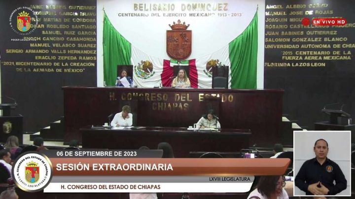 Aprueba Congreso de Chiapas reforma constitucional que castiga violencia contra las mujeres